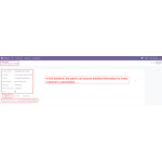 The admin can view detailed subscription information for each customer from the backend.