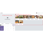 View all shows in the POS, organized by category for easy access.