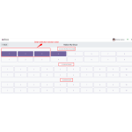 Select seats from the seating layout, with chosen seats clearly highlighted.