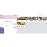 Check the cart for the booking details of the POS shows. This feature provides clarity on the selections made for the purchase