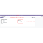 Go to the Notice Board from the menu to create and manage notices with visibility options.