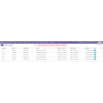 Click the Fee Receipt to view the generated fee invoice for the enrolled student (e.g., SE002).