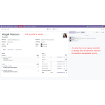 Go to My Profile to view the teacher profile and manage education-related activities.