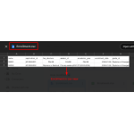Displays student enrollment records in a structured CSV list format.
